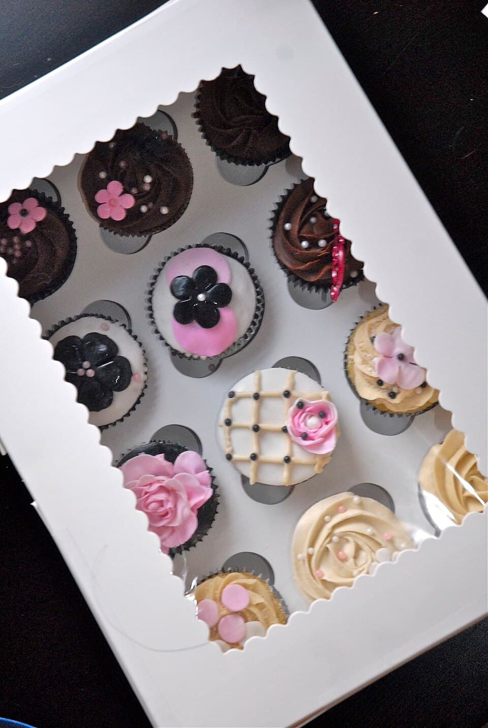 Cupcake box (x6)